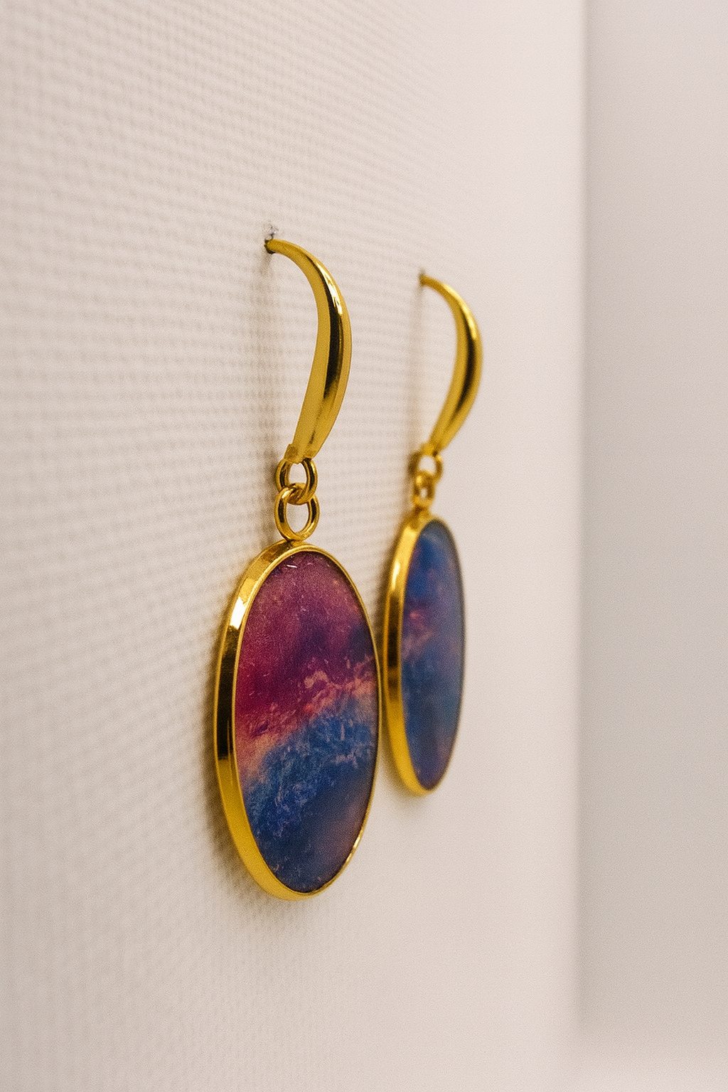 Midnight Mirage Hook Earrings